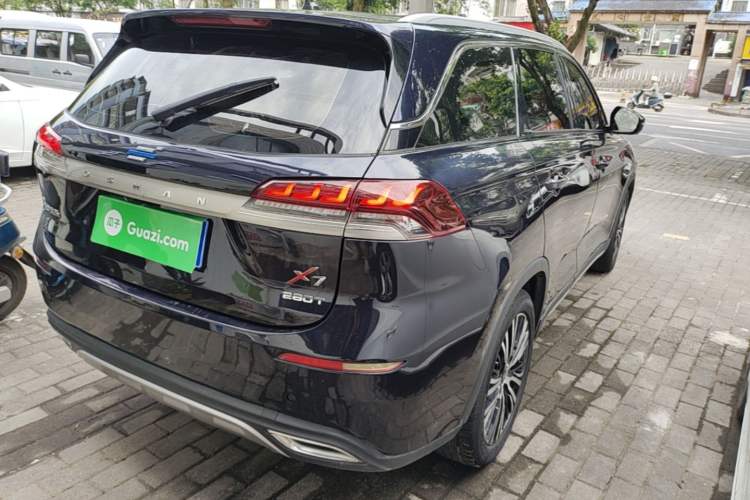 Used CHANGAN OSHAN X7 2021 1.5T Automatic Luxury Model Rear Right 45 Deg