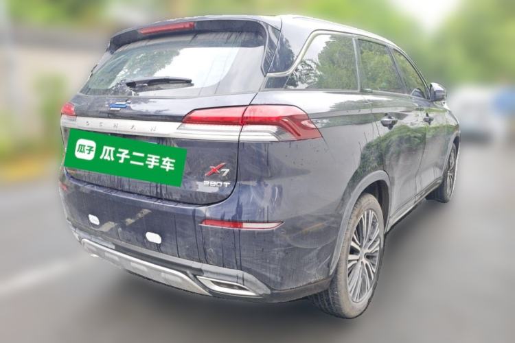 Used CHANGAN OSHAN X7 2021 1.5T Automatic Luxury Model Rear Right 45 Deg