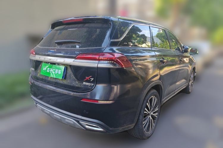 Used CHANGAN OSHAN X7 2021 1.5T Automatic Luxury Model Rear Right 45 Deg