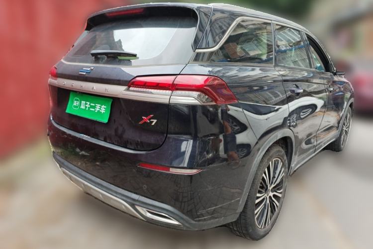 Used CHANGAN OSHAN X7 2021 1.5T Automatic Luxury Model Rear Right 45 Deg