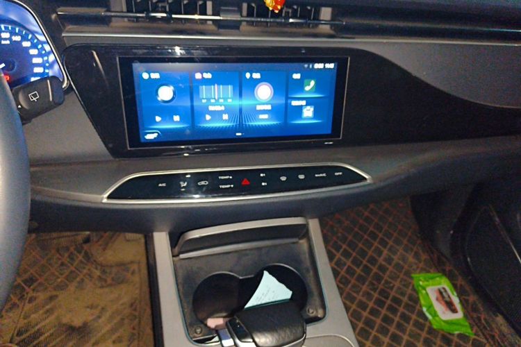Used CHANGAN OSHAN X7 2021 1.5T Automatic Luxury Version Audio And AC Panel