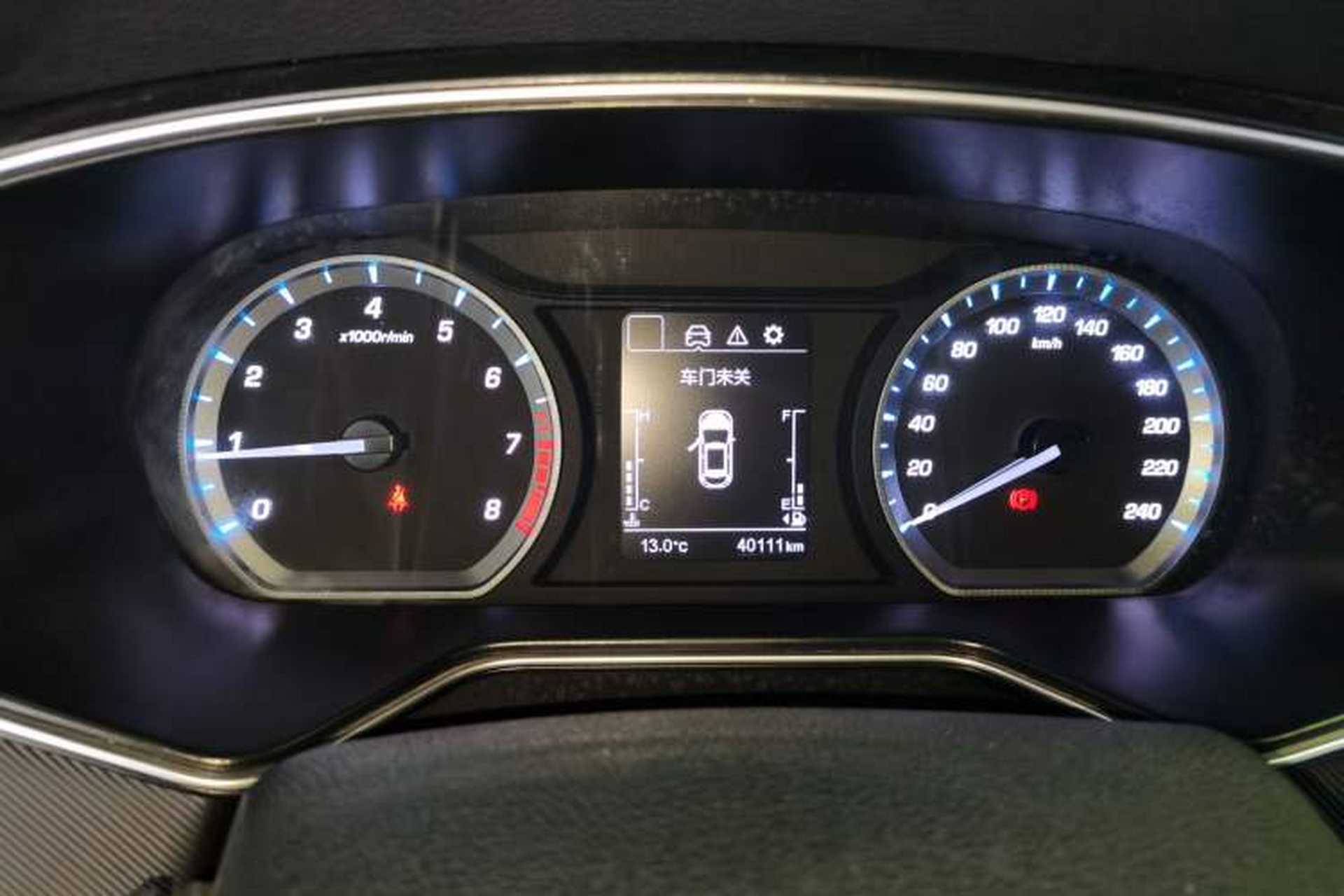 Used CHANGAN OSHAN X7 2021 1.5T Manual Luxury Version Instrument Cluster