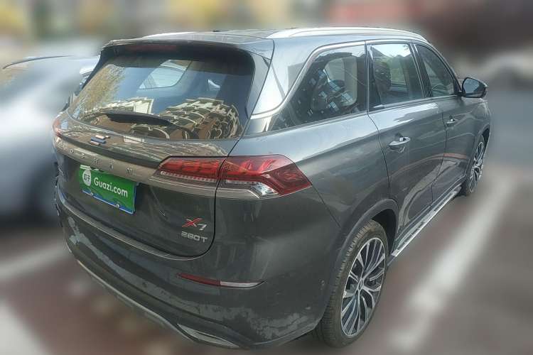 Used CHANGAN OSHAN X7 2021 1.5T Space Freedom Edition with Automatic Parking and Facial Recognition Rear Right 45 Deg