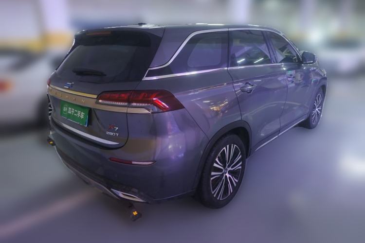 Used CHANGAN OSHAN X7 2021 1.5T Automatic Luxury Version Rear Right 45 Deg