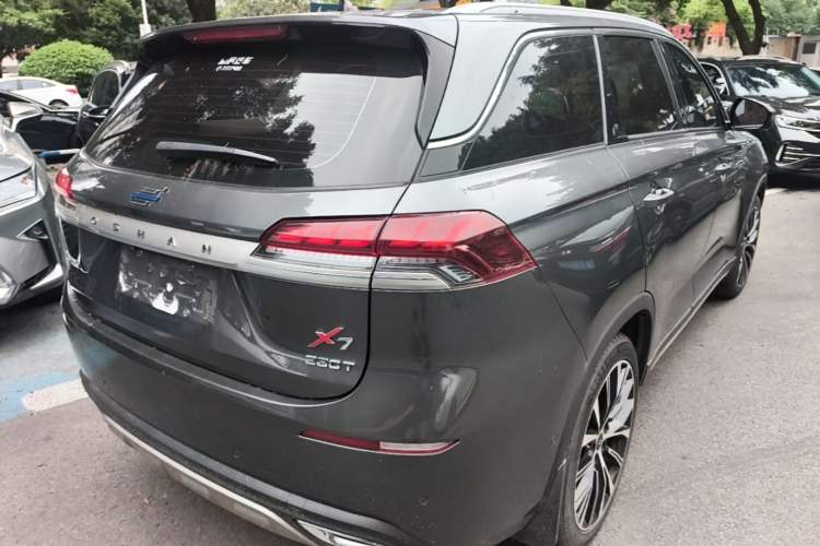 Used CHANGAN OSHAN X7 2021 1.5T Space Freedom Edition with Automatic Parking and Facial Recognition Rear Right 45 Deg