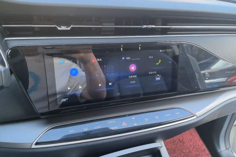 Used CHANGAN OSHAN X7 2021 1.5T Automatic Luxury Version Audio And AC Panel