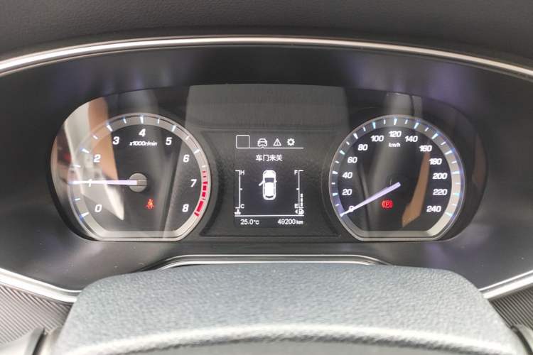 Used CHANGAN OSHAN X7 2021 1.5T Manual Comfort Model Instrument Cluster