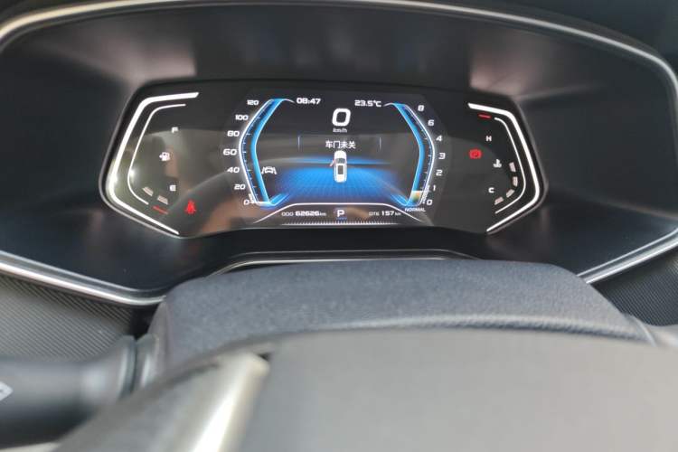 Used CHANGAN OSHAN X7 2021 1.5T Automatic Luxury Model Odometer Close Up