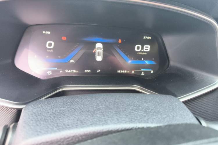 Used CHANGAN OSHAN X7 2021 1.5T Automatic Pilot Version Odometer Close Up