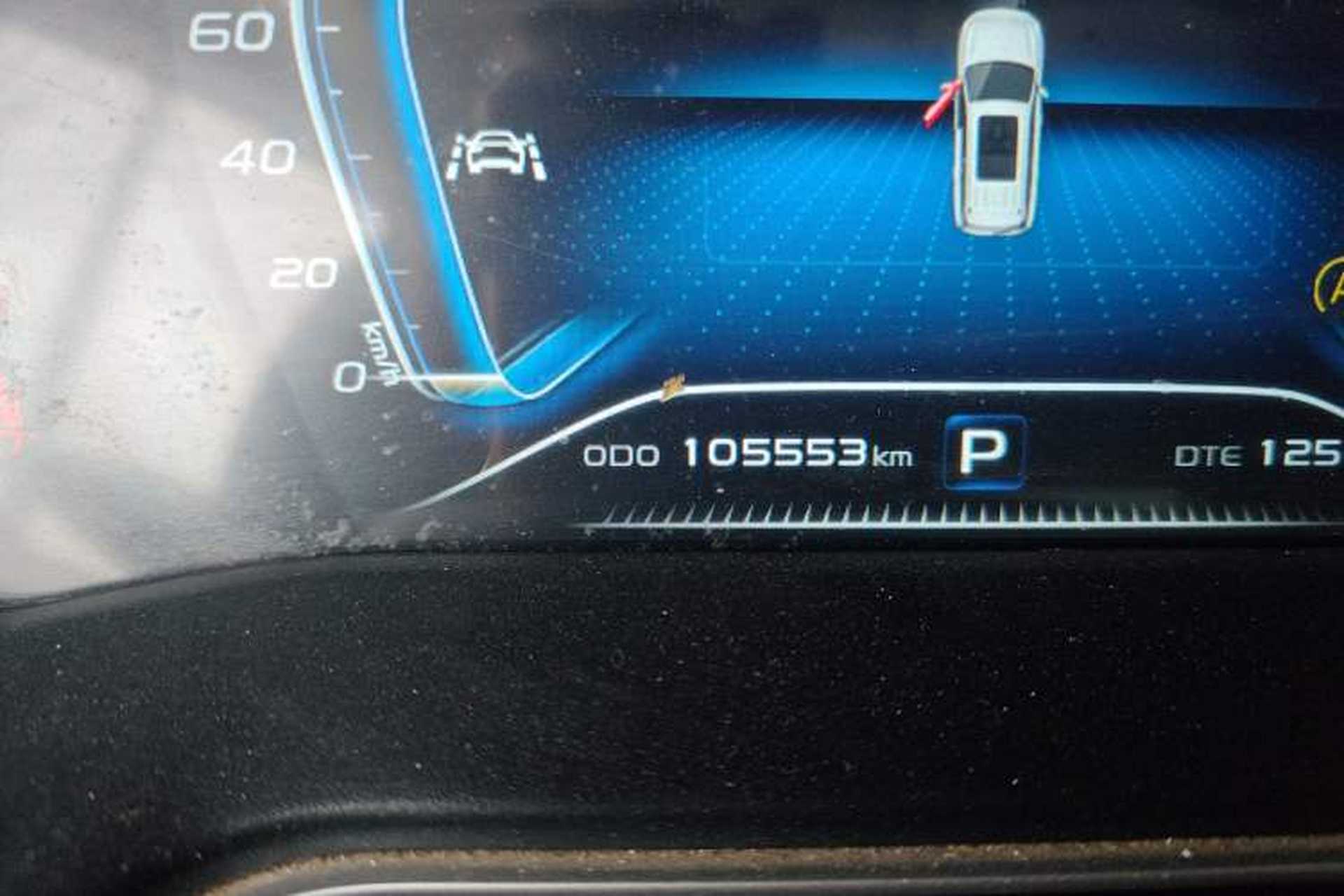 Used CHANGAN OSHAN X7 2021 1.5T Automatic Luxury Model Odometer Close Up