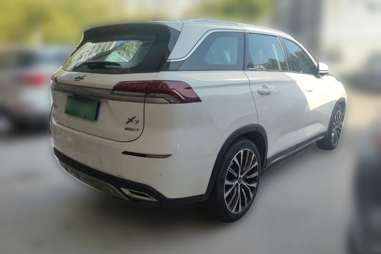 Used CHANGAN OSHAN X7 2021 1.5T Space Freedom Edition with Automatic Parking and Facial Recognition Rear Right 45 Deg
