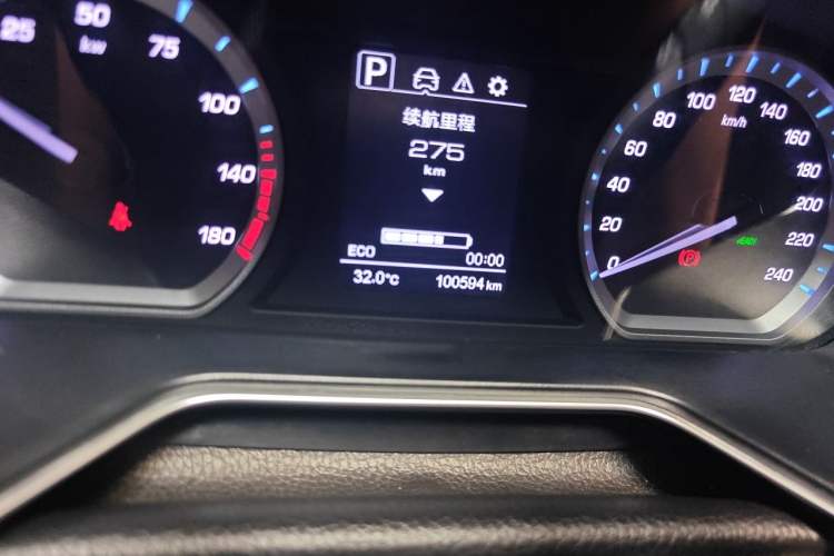 Used CHANGAN OSHAN X7 EV 2020 Luxury Model 405 Odometer Close Up