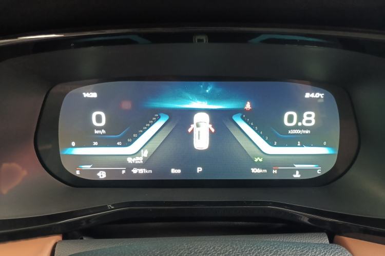 Used CHANGAN OSHAN X7 PLUS 2023 Enjoy Edition 1.5T Automatic Pilot Model 7 Seats Instrument Cluster