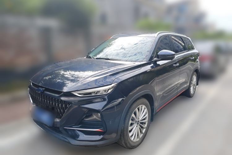 Used CHANGAN OSHAN X7 PLUS 2022 1.5T Blue Whale Edition Automatic Prestige Version Guazi used car, China used car export, Used car for sale, Used CHANGAN OSHAN cars, Cheapest cars for sale