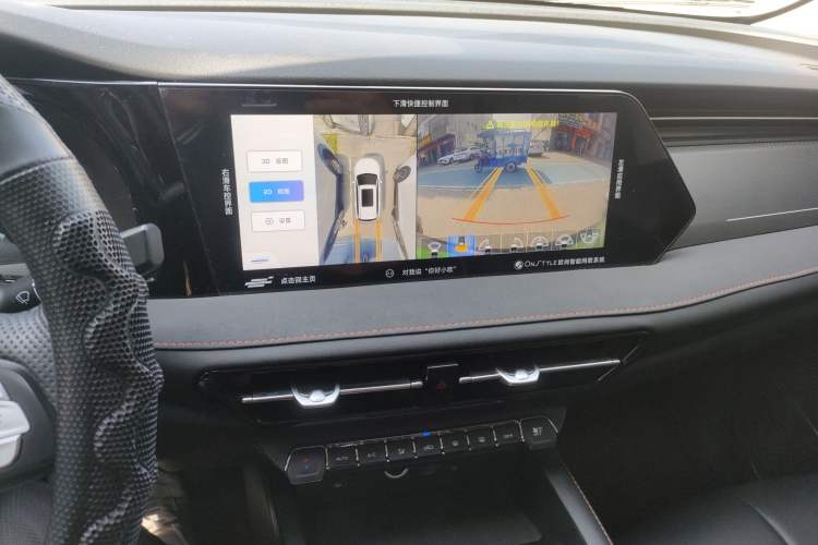 Used CHANGAN OSHAN X7 PLUS 2022 1.5T Blue Whale Edition Automatic Prestige Version Audio And AC Panel
