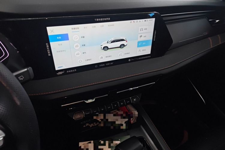 Used CHANGAN OSHAN X7 PLUS 2022 1.5T Blue Whale Edition Automatic Prestige Version Audio And AC Panel
