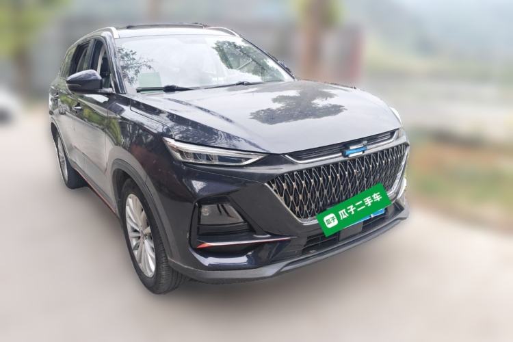 Used CHANGAN OSHAN X7 PLUS 2022 1.5T Blue Whale Edition Automatic Prestige Version Front Right 45 Deg