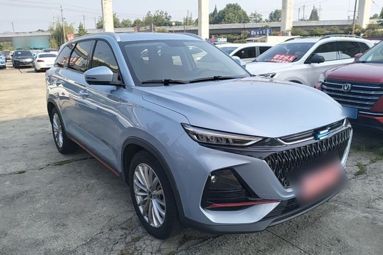 Used CHANGAN OSHAN X7 PLUS 2022 1.5T Blue Whale Edition Automatic Prestige Version Front Right 45 Deg