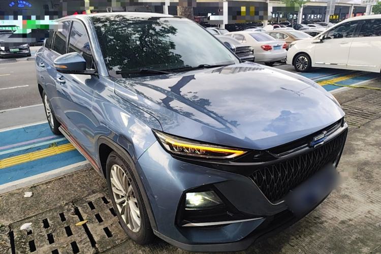 Used CHANGAN OSHAN X7 PLUS 2022 1.5T Blue Whale Edition Automatic Luxury Trim Front Right 45 Deg