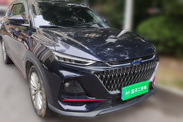 Used CHANGAN OSHAN X7 PLUS 2022 1.5T Blue Whale Edition Automatic Luxury 7-Seater Front Right 45 Deg