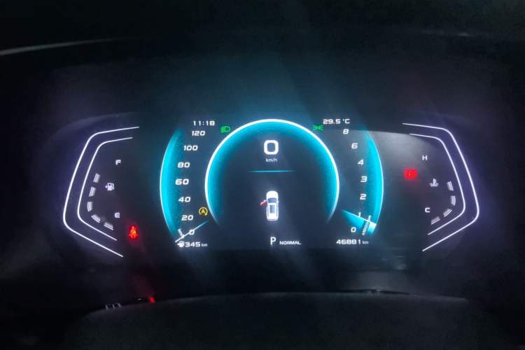 Used CHANGAN OSHAN X7 PLUS 2022 1.5T Blue Whale Edition Automatic Prestige Version Instrument Cluster