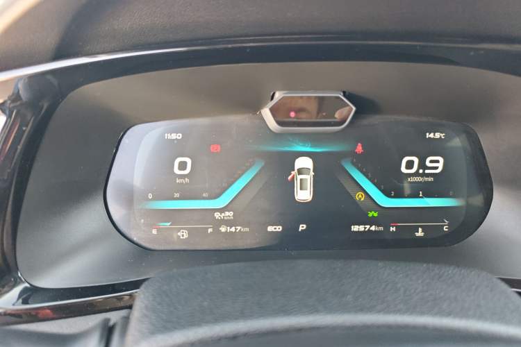 Used CHANGAN OSHAN X7 PLUS 2022 1.5T Blue Whale Edition Automatic Geeker Navigation Model Instrument Cluster