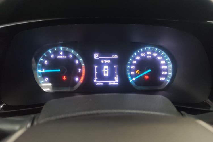 Used CHANGAN OSHAN X7 PLUS 2022 1.5T Blue Whale Edition Automatic Luxury 7-Seater Instrument Cluster