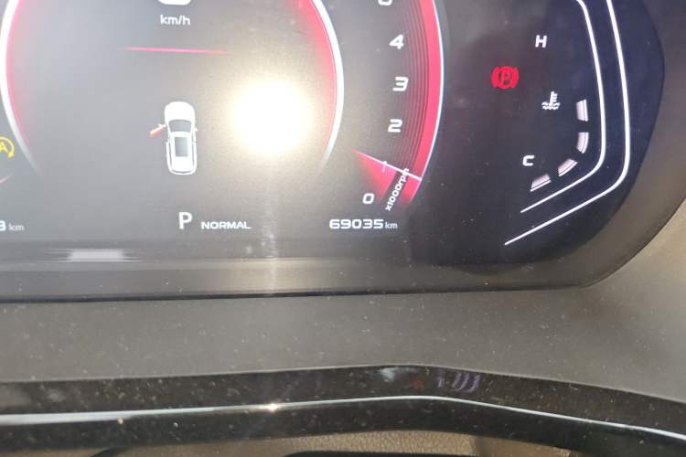 Used CHANGAN OSHAN X7 PLUS 2022 1.5T Blue Whale Edition Automatic Prestige Version Odometer Close Up