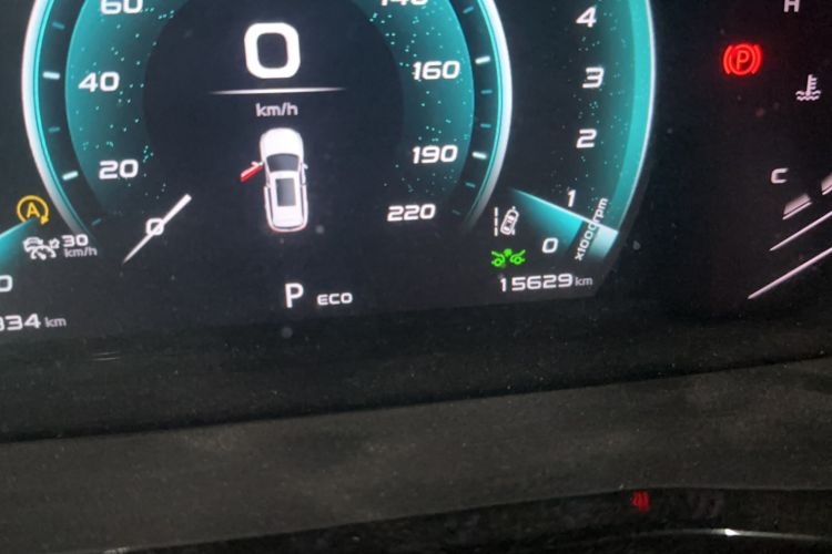Used CHANGAN OSHAN X7 PLUS 2022 1.5T Blue Whale Edition Automatic ZhiZun Model Odometer Close Up