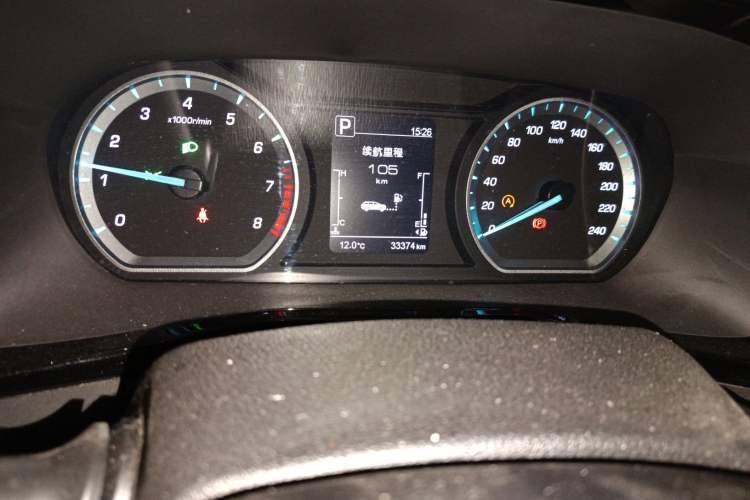 Used CHANGAN OSHAN X7 PLUS 2022 1.5T Blue Whale Edition Automatic Luxury Trim Odometer Close Up