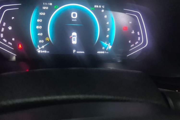 Used CHANGAN OSHAN X7 PLUS 2022 1.5T Blue Whale Edition Automatic Prestige Version Odometer Close Up