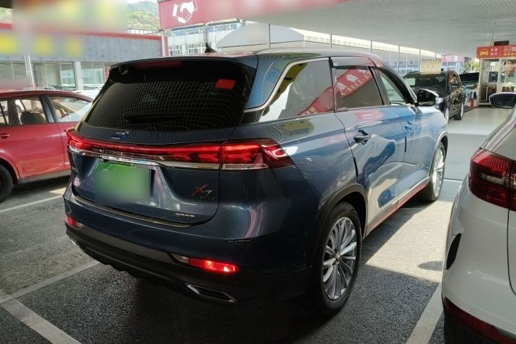 Used CHANGAN OSHAN X7 PLUS 2022 1.5T Blue Whale Edition Automatic Geeker Navigation Model Rear Right 45 Deg
