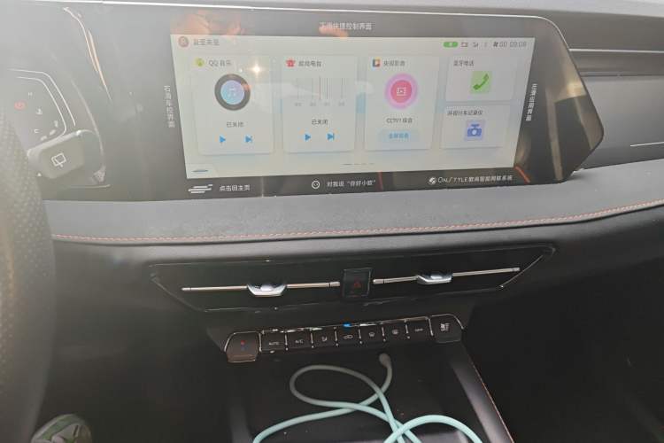 Used CHANGAN OSHAN X7 PLUS 2022 1.5T Blue Whale Edition Automatic Prestige Version Audio And AC Panel