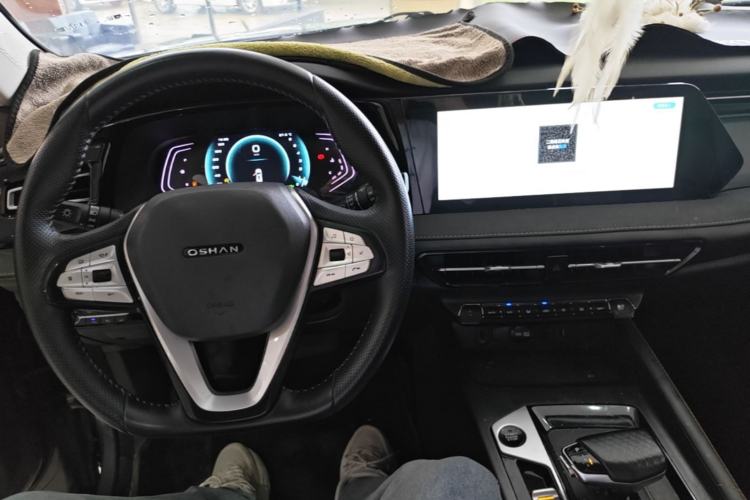 Used CHANGAN OSHAN X7 PLUS 2022 1.5T Blue Whale Edition Automatic ZhiZun Model Center Console