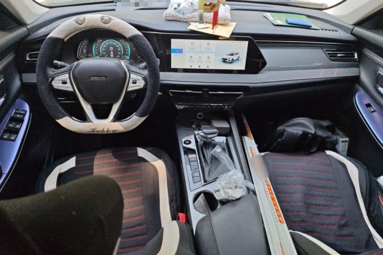 Used CHANGAN OSHAN X7 PLUS 2022 1.5T Blue Whale Edition Automatic Prestige Version Center Console