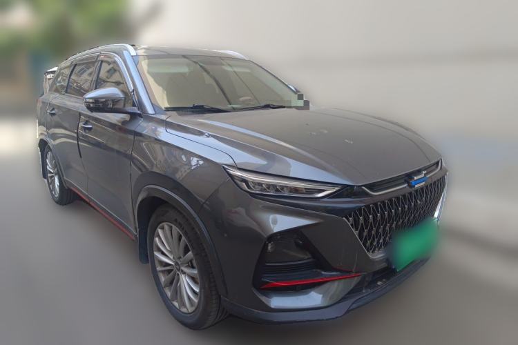 Used CHANGAN OSHAN X7 PLUS 2022 1.5T Blue Whale Edition Automatic Geeker Flagship Model Front Right 45 Deg