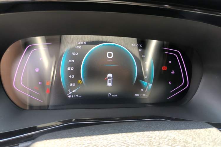 Used CHANGAN OSHAN X7 PLUS 2022 1.5T Blue Whale Edition Automatic Prestige Version Instrument Cluster
