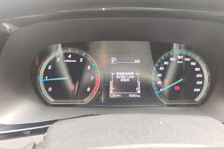 Used CHANGAN OSHAN X7 PLUS 2022 1.5T Blue Whale Edition Automatic Luxury 7-Seater Instrument Cluster