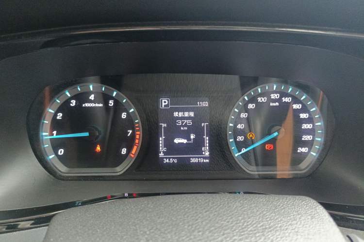 Used CHANGAN OSHAN X7 PLUS 2022 1.5T Blue Whale Edition Automatic Luxury Trim Instrument Cluster
