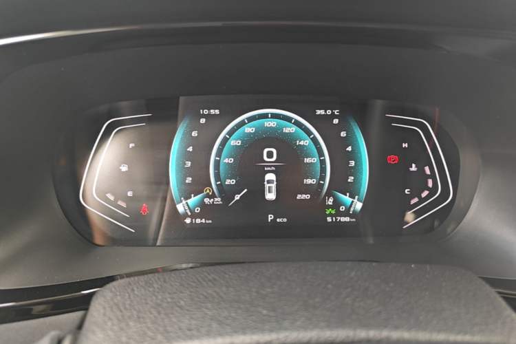 Used CHANGAN OSHAN X7 PLUS 2022 1.5T Blue Whale Edition Automatic ZhiZun Model Instrument Cluster