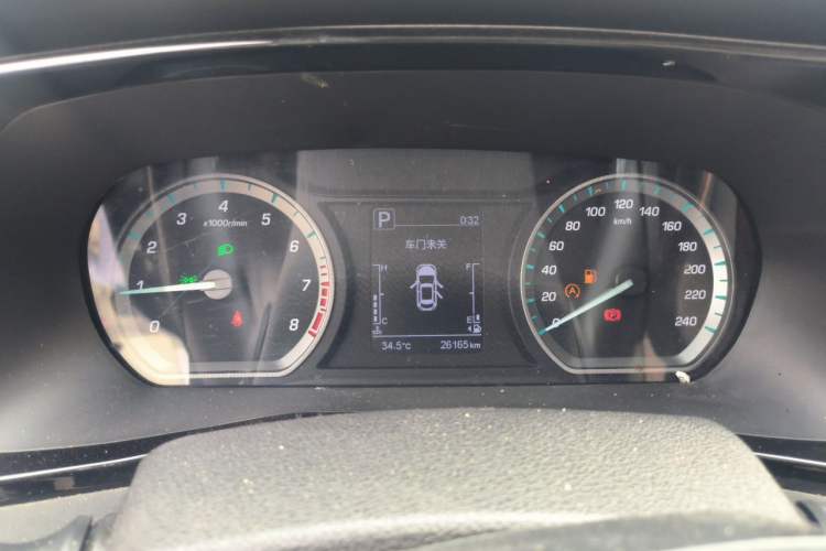 Used CHANGAN OSHAN X7 PLUS 2022 1.5T Blue Whale Edition Automatic Luxury Trim Instrument Cluster