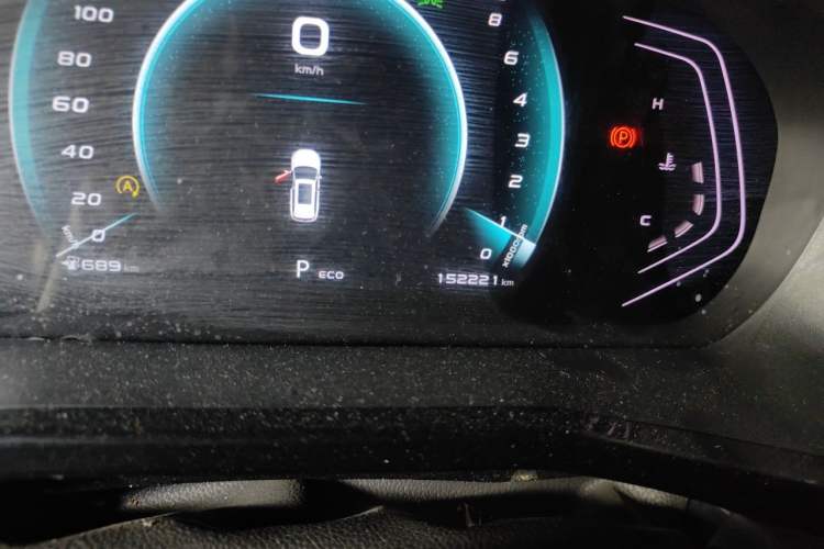 Used CHANGAN OSHAN X7 PLUS 2022 1.5T Blue Whale Edition Automatic Prestige Version Odometer Close Up
