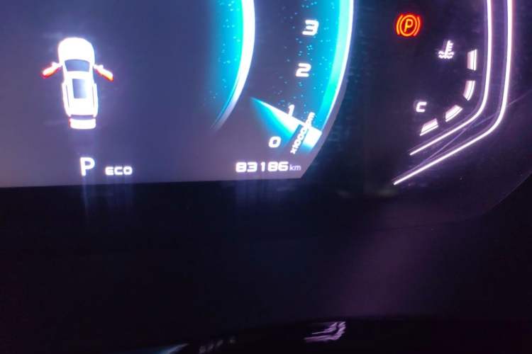 Used CHANGAN OSHAN X7 PLUS 2022 1.5T Blue Whale Edition Automatic Prestige Version Odometer Close Up