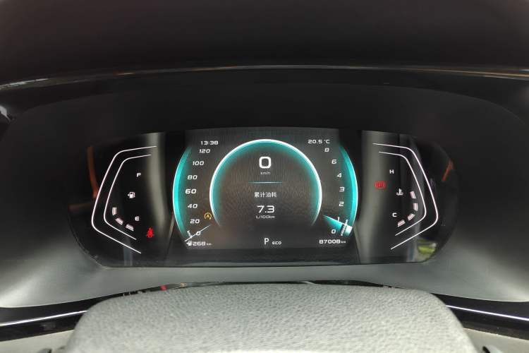 Used CHANGAN OSHAN X7 PLUS 2022 1.5T Blue Whale Edition Automatic Prestige Version Odometer Close Up