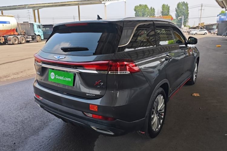 Used CHANGAN OSHAN X7 PLUS 2022 1.5T Blue Whale Edition Automatic ZhiZun Model Rear Right 45 Deg