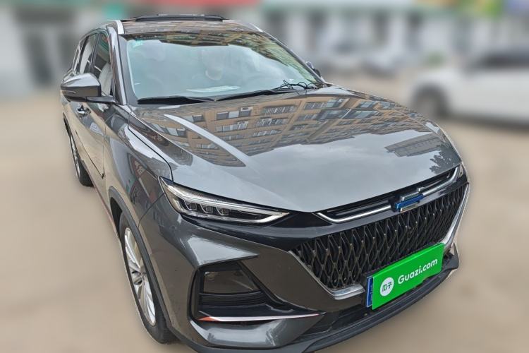 Used CHANGAN OSHAN X7 PLUS 2022 1.5T Blue Whale Edition Automatic ZhiZun Model Front Right 45 Deg