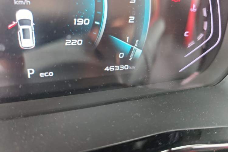 Used CHANGAN OSHAN X7 PLUS 2022 1.5T Blue Whale Edition Automatic Prestige 7-Seater Odometer Close Up