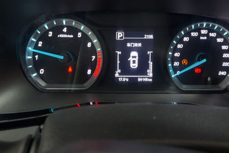 Used CHANGAN OSHAN X7 PLUS 2022 1.5T Blue Whale Edition Automatic Luxury Trim Odometer Close Up