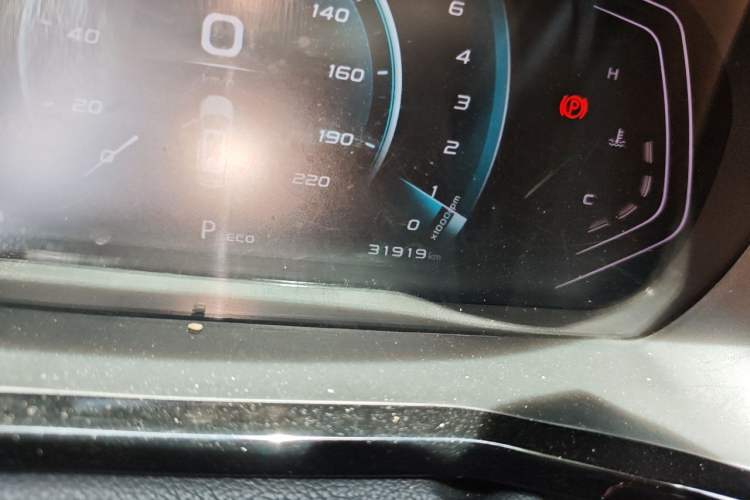 Used CHANGAN OSHAN X7 PLUS 2022 1.5T Blue Whale Edition Automatic ZhiZun Model Odometer Close Up