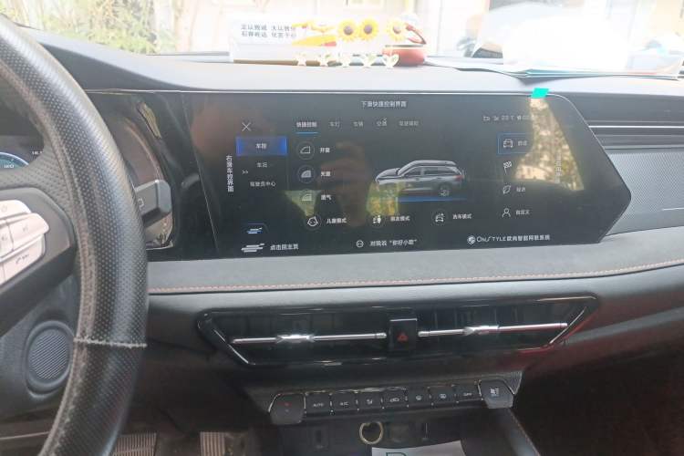 Used CHANGAN OSHAN X7 PLUS 2022 1.5T Blue Whale Edition Automatic Prestige 7-Seater Audio And AC Panel